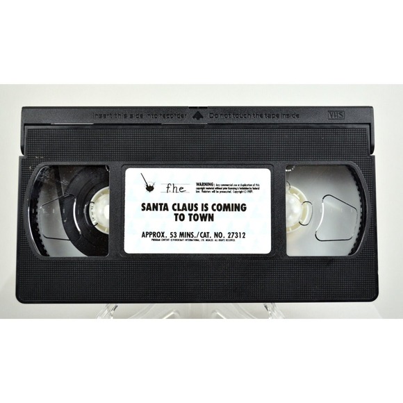 Santa Claus Is Coming To Town Christmas Classics Series 1993 VHS Vintage - Picture 3 of 3